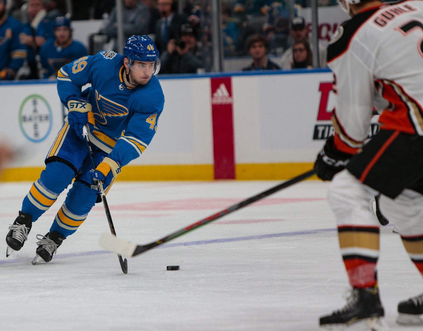 Blues take on Ducks on Nov. 16, 2019